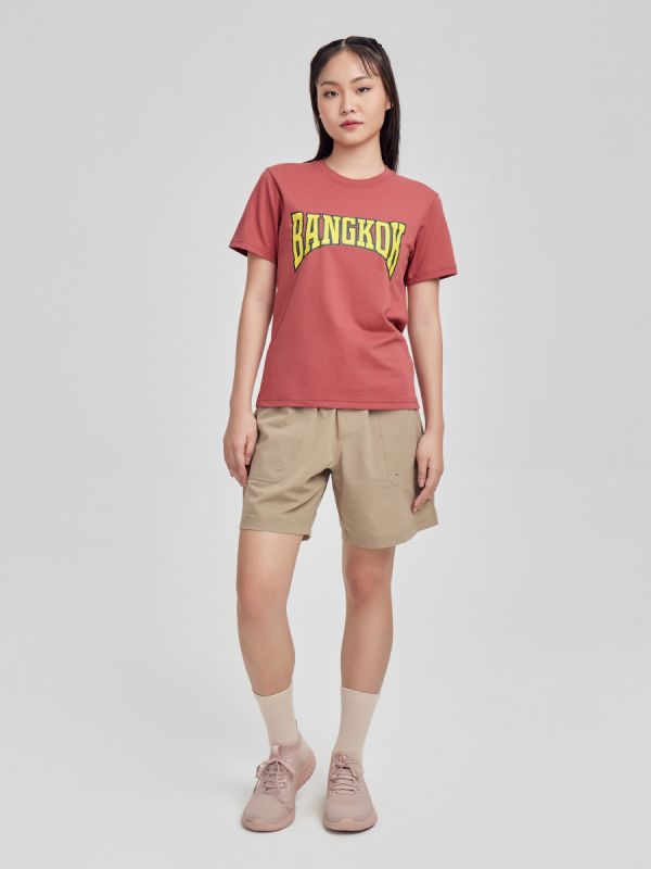 WARRIX BANGKOK CITY TEE COLLECTION MESH NORMAL FIT T-SHIRT
