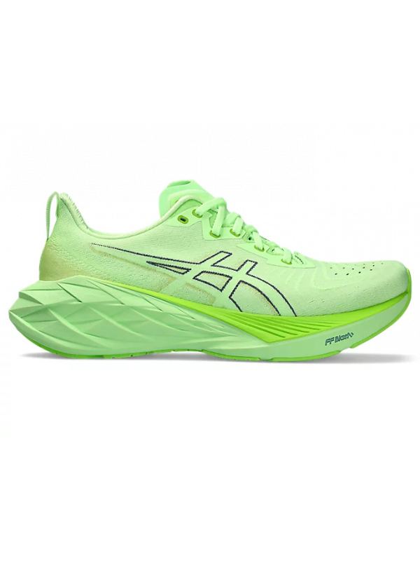 Asics Running Shoes Novablast 4 Illumate Green/Lime Bust