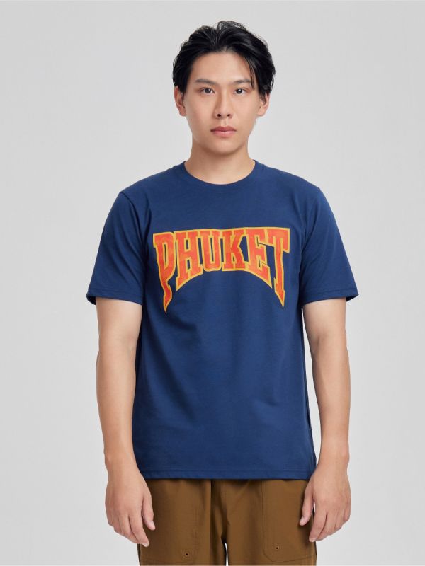 WARRIX PHUKET CITY TEE COLLECTION MESH NORMAL FIT T-SHIRT