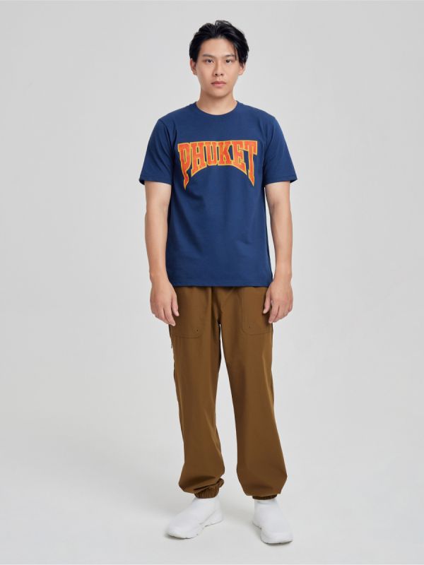 WARRIX PHUKET CITY TEE COLLECTION MESH NORMAL FIT T-SHIRT