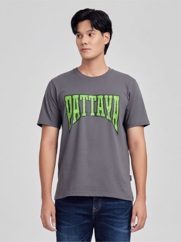 WARRIX PATTAYA CITY TEE COLLECTION MESH NORMAL FIT T-SHIRT