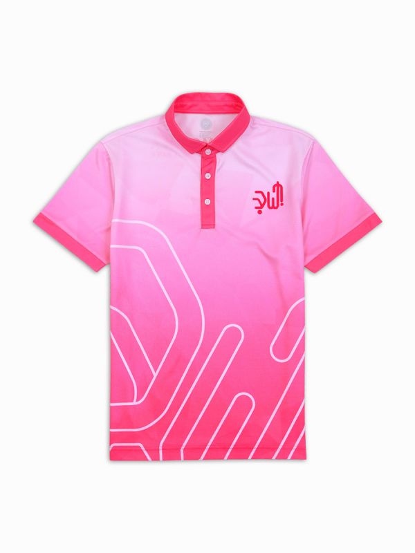 BAKA PINK POLO SHIRT-L