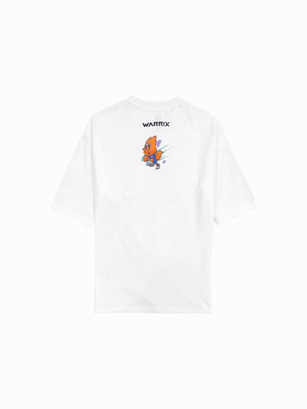 WARRIX 2023 URBAN ART OVER SIZE T-SHIRT CHEESE