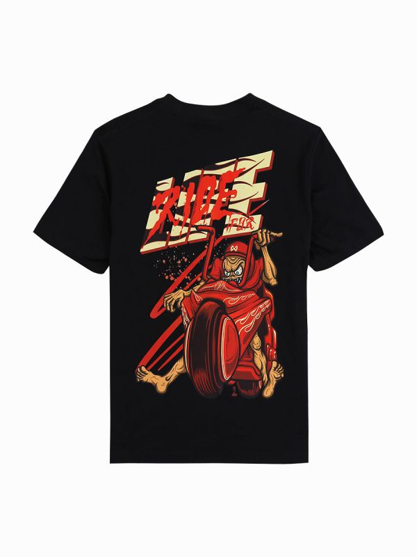 WARRIX x Mr.Pinman - Life for Ride - Black