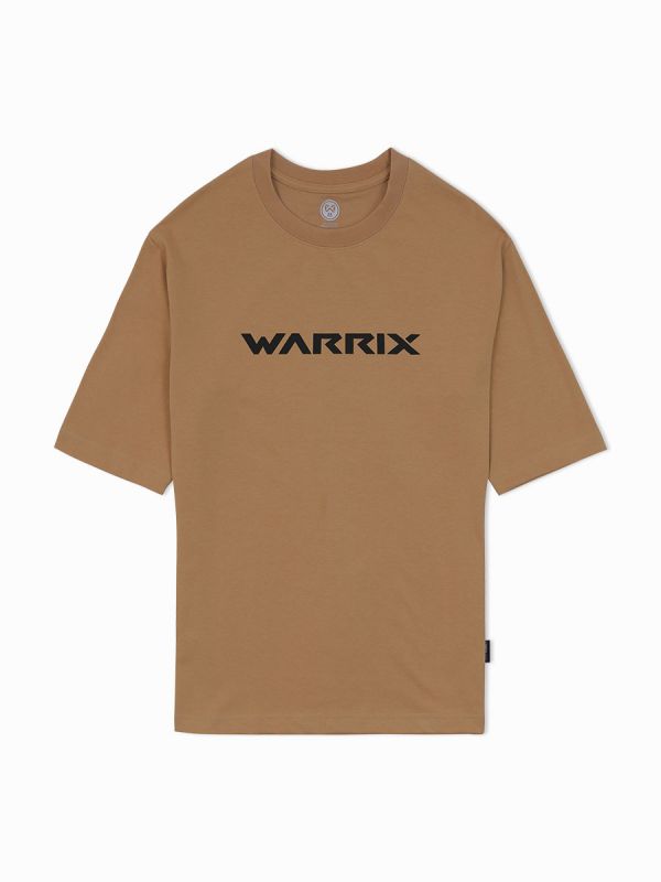 Warrix Mesh Oversize T-shirt - Big Logotype Center