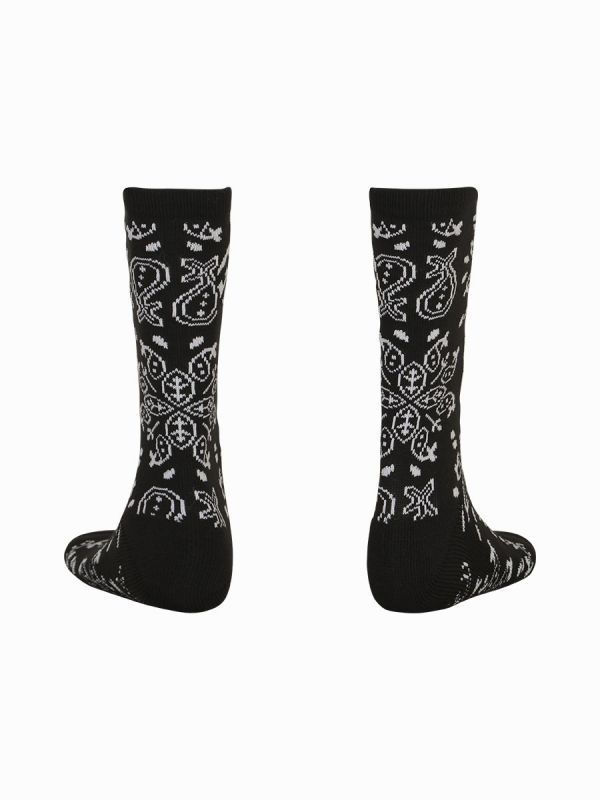 FAT & FURIOUS PAISLEY  SOCKS