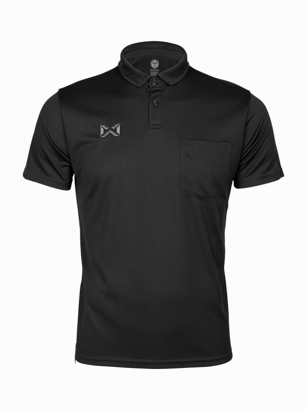 Warrix Pique Plus Polo Shirt - Black