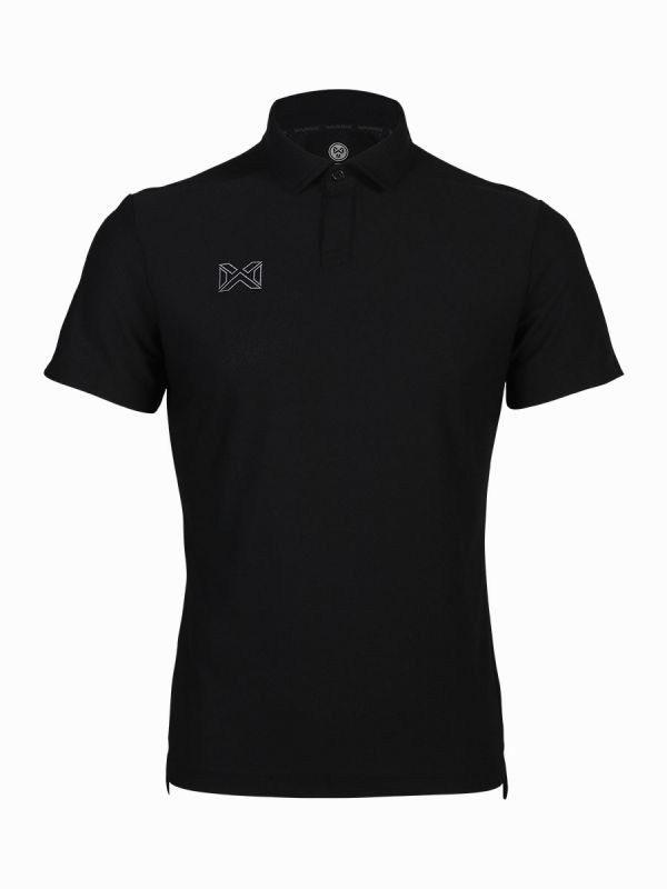 Warrix Smart Polo Shirt - Black