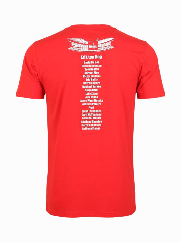 WARRIX TEE SHIRT COTTON THE MATCH (MUTD)-Red