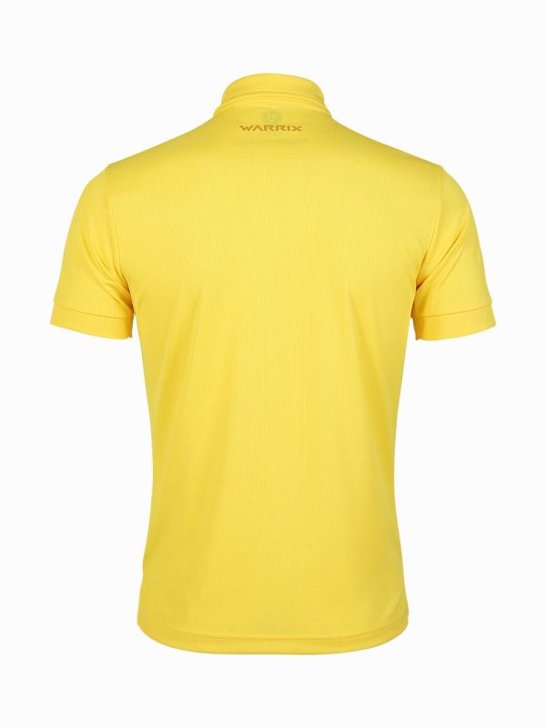 Warrix Vaffle Polo Shirt - Yellow