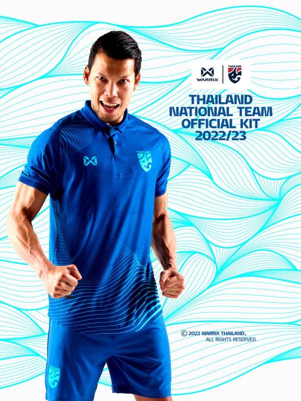 Warrix Thailand National Team Kit 2022/23 - Player