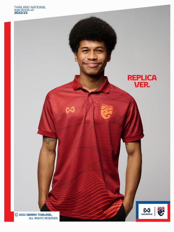 WARRIX Thailand Jersey 2022-23 (Replica Version)-Red