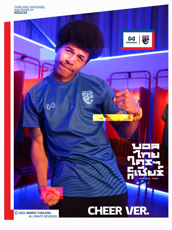 Warrix Thailand National Team Kit 2022/23 - Cheer