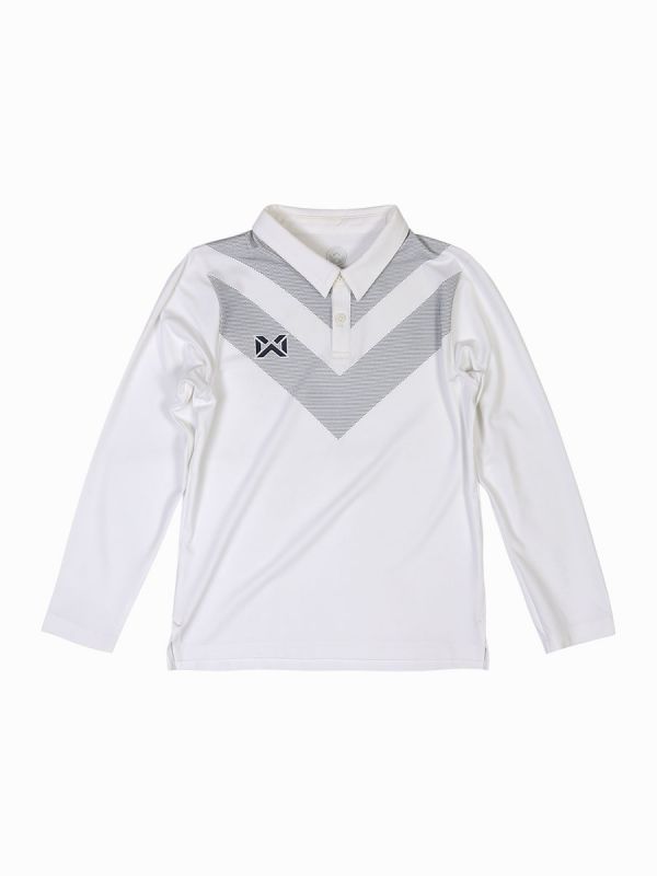 WARRIX PureBalance Kids Long Sleeve Golf Polo