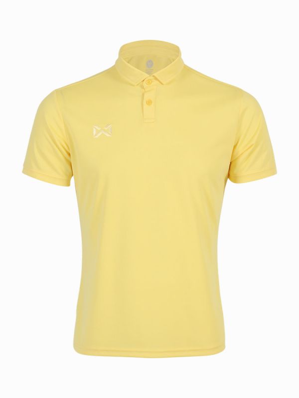 Warrix Pin Polo Shirt - Yellow
