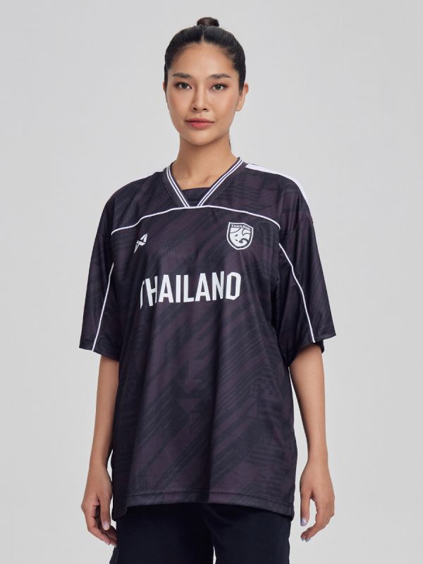 Warrix Thailand Lifestyle Oversize Jersey 2023/24 - Black & White