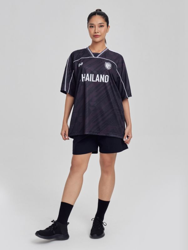 Warrix Thailand Lifestyle Oversize Jersey 2023/24 - Black & White