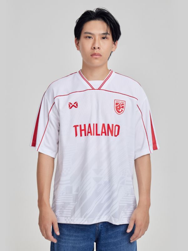 Warrix Thailand Lifestyle Oversize Jersey 2023/24 - White & Red