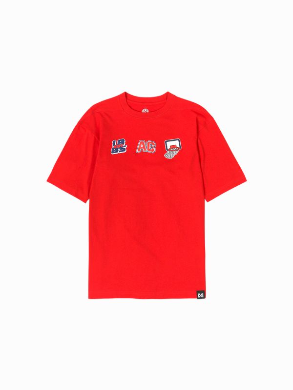 T-Shirt Oversize AC Jump Fast Break Red