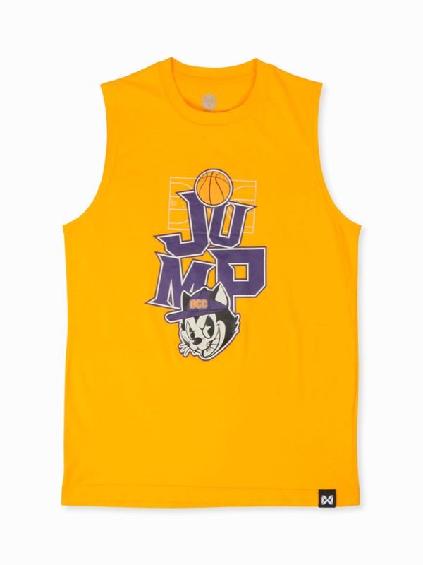 Tank Top BCC Jump Alley oop Yellow