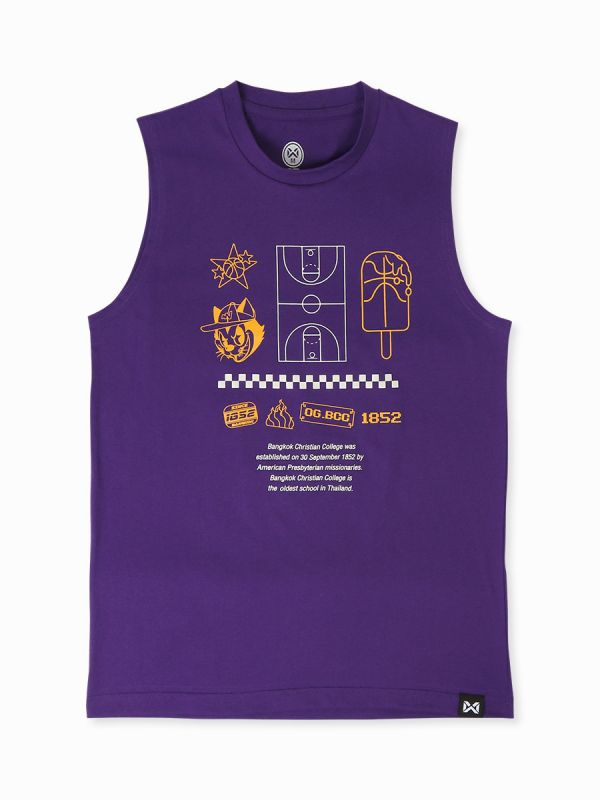 Tank Top BCC Jump Alley oop Purple