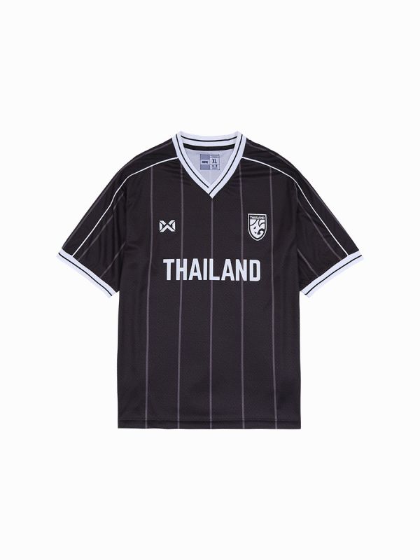 WARRIX THAILAND LIFESTYLE OVERSIZE JERSEY 2024 - Blackout Elegance Elite Stripes
