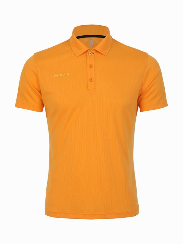 Warrix Solid Polo Shirt - Yellow