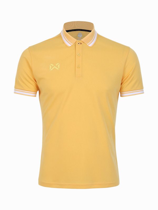 Warrix Tipping Polo Shirt - Yellow