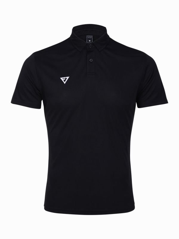 Warrix Fit Junctions Basic Polo Shirt - Black