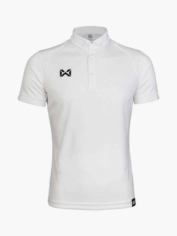 Bubble Polo Shirt( ขาว)
