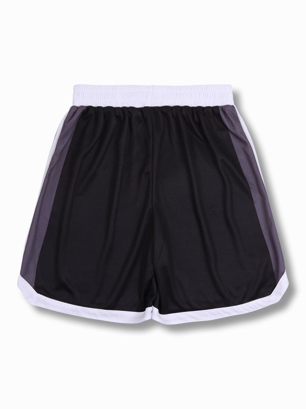 Warrix Basket Boy Match Shorts-BLACK LYCANS