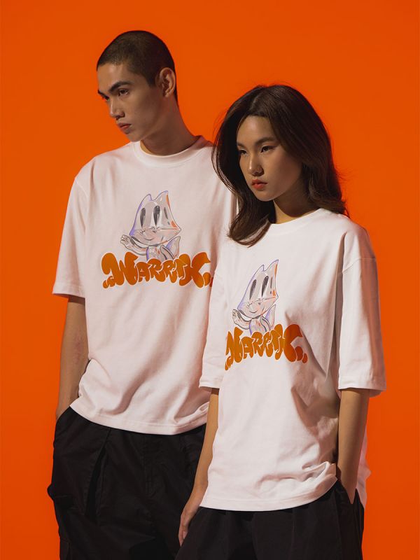 WARRIX 2023 URBAN ART OVER SIZE T-SHIRT CHEESE