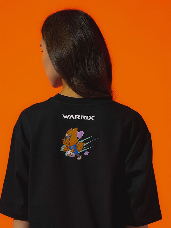 WARRIX 2023 URBAN ART OVER SIZE T-SHIRT CHEESE