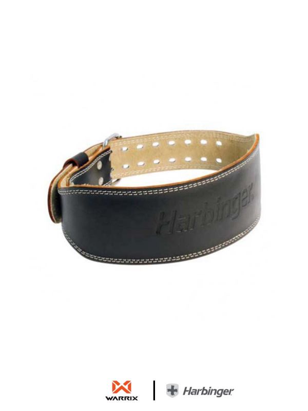 Harbinger 4in leather weight deals lifting belt
