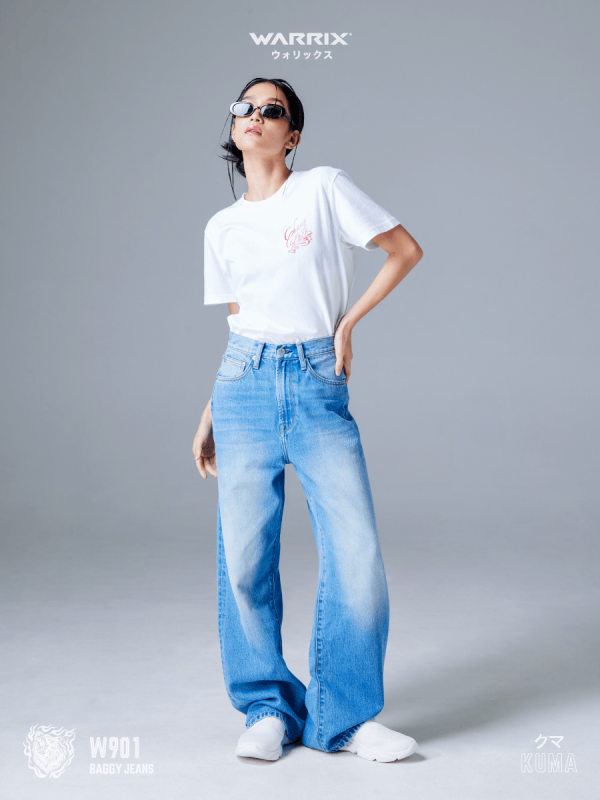 Warrix Women Jeans - Kuma - Baggy