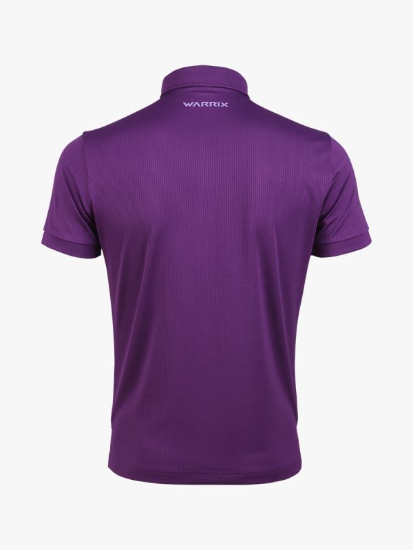Warrix Bubble Polo Shirt - Violet