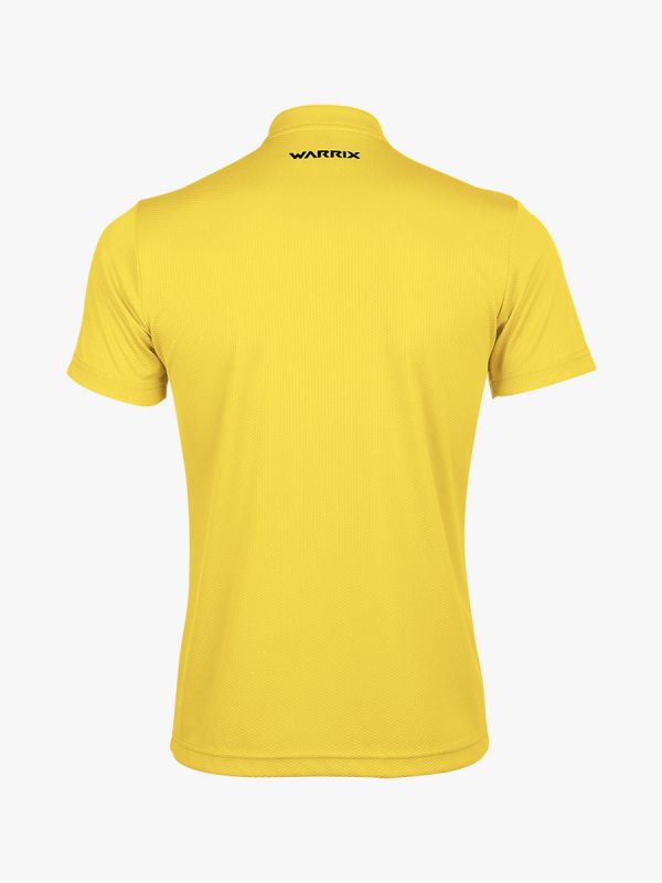 Warrix Bubble ll Polo Shirt-Yellow