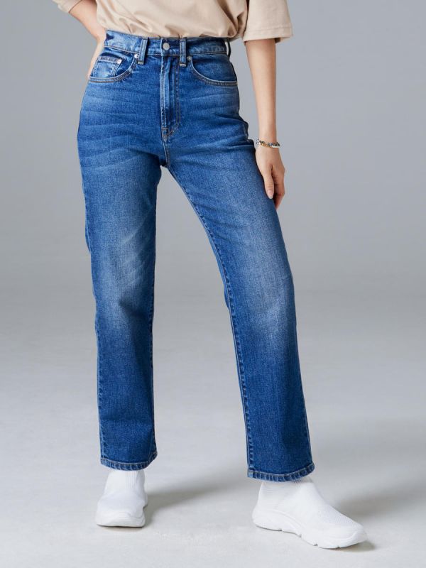 Warrix Women Jeans - Classic Straight - Raion