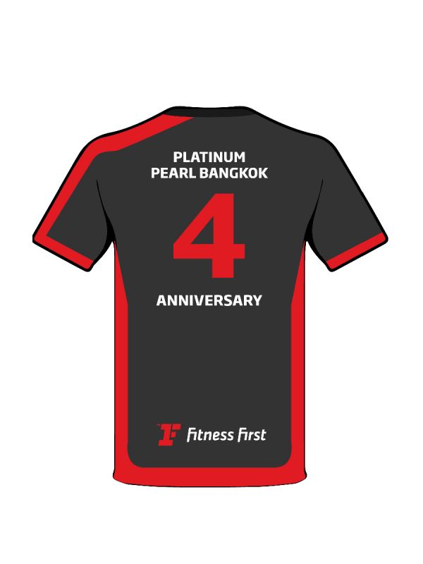 เสื้อแขนสั้น Fitness First (2-Platinum Pearl Bangkok)