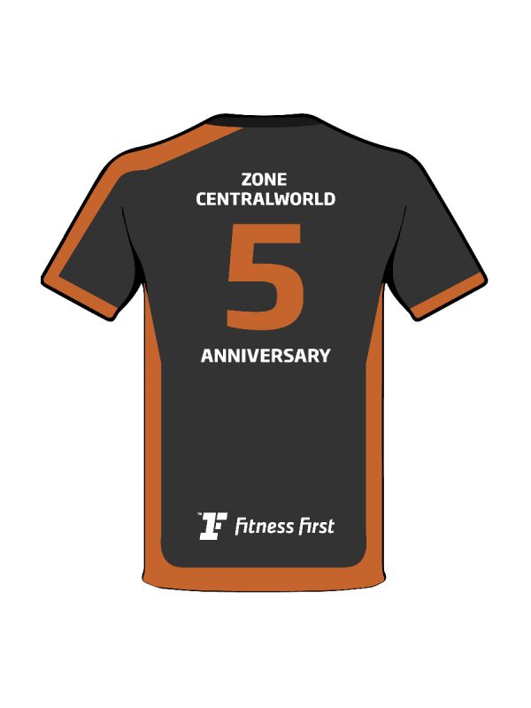 เสื้อแขนสั้น Fitness First (3-Zone Central World)