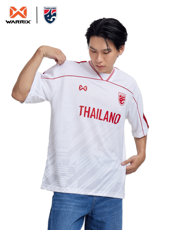 Warrix Thailand Lifestyle Oversize Jersey 2023/24 - White & Red