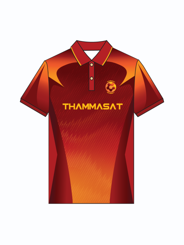 เสื้อเชียร์งานฟุตบอลสานสัมพันธ์ จุฬาฯ ธรรมศาสตร์ ปี 2567 - GOLDEN SEED POLO SHIRT