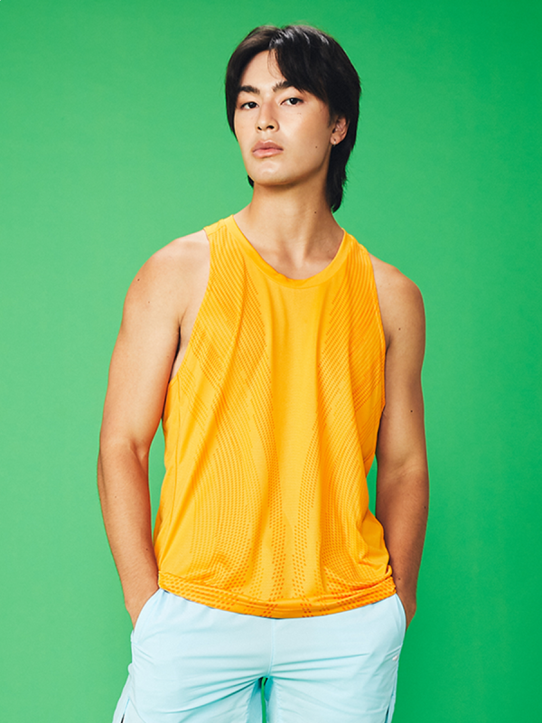 Warrix X Bunka Men Singlet Lightweight Top