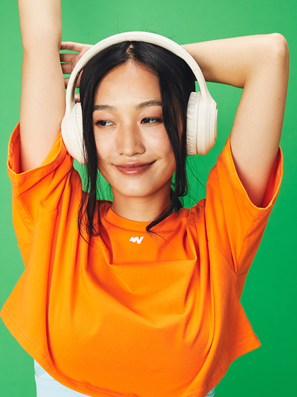 Warrix X Bunka Oversize Crop Top Move with Love