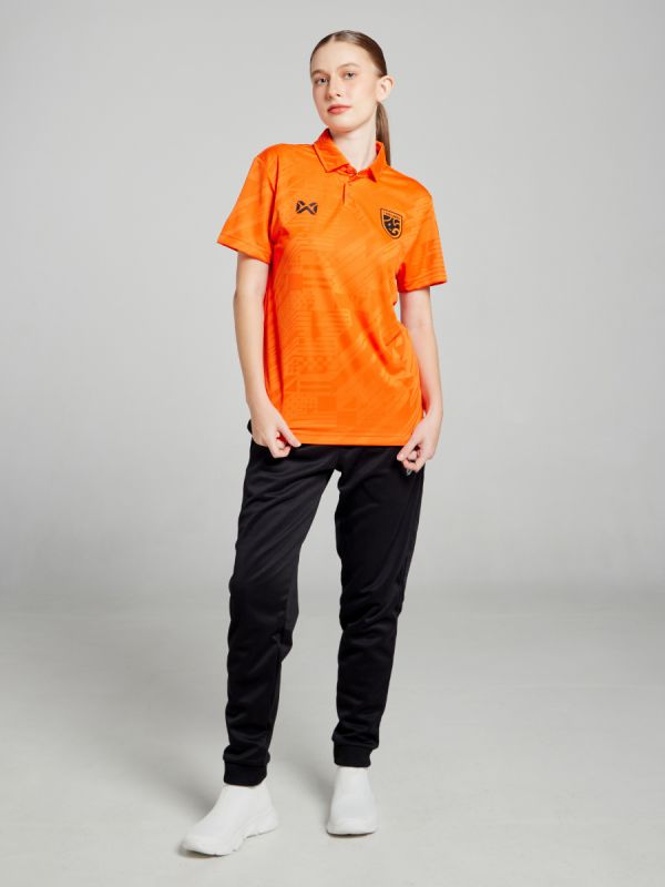 Warrix Thailand National Team Kit 2023/24 - Third Jersey - Cheer Polo - Orange