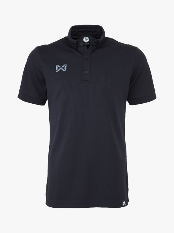 Warrix Bubble Polo Shirt-Black