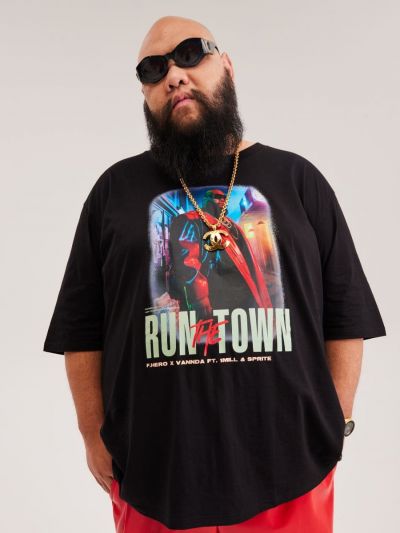 WARRIX HIGH CLOUD "Run The Town" T-shirt