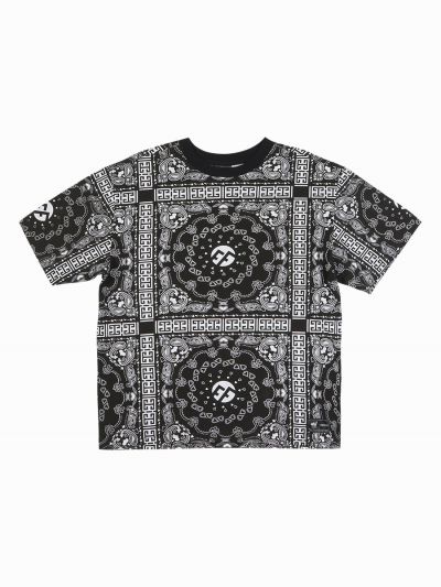 FAT & FURIOUS PAISLEY  T-SHIRT