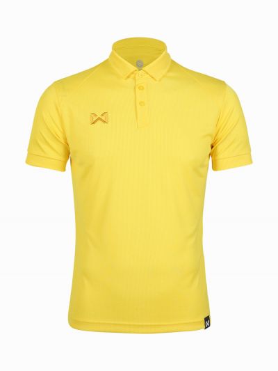 Warrix Vaffle Polo Shirt - Yellow