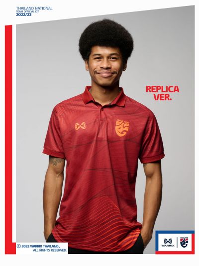 WARRIX Thailand Jersey 2022-23 (Replica Version)-Red